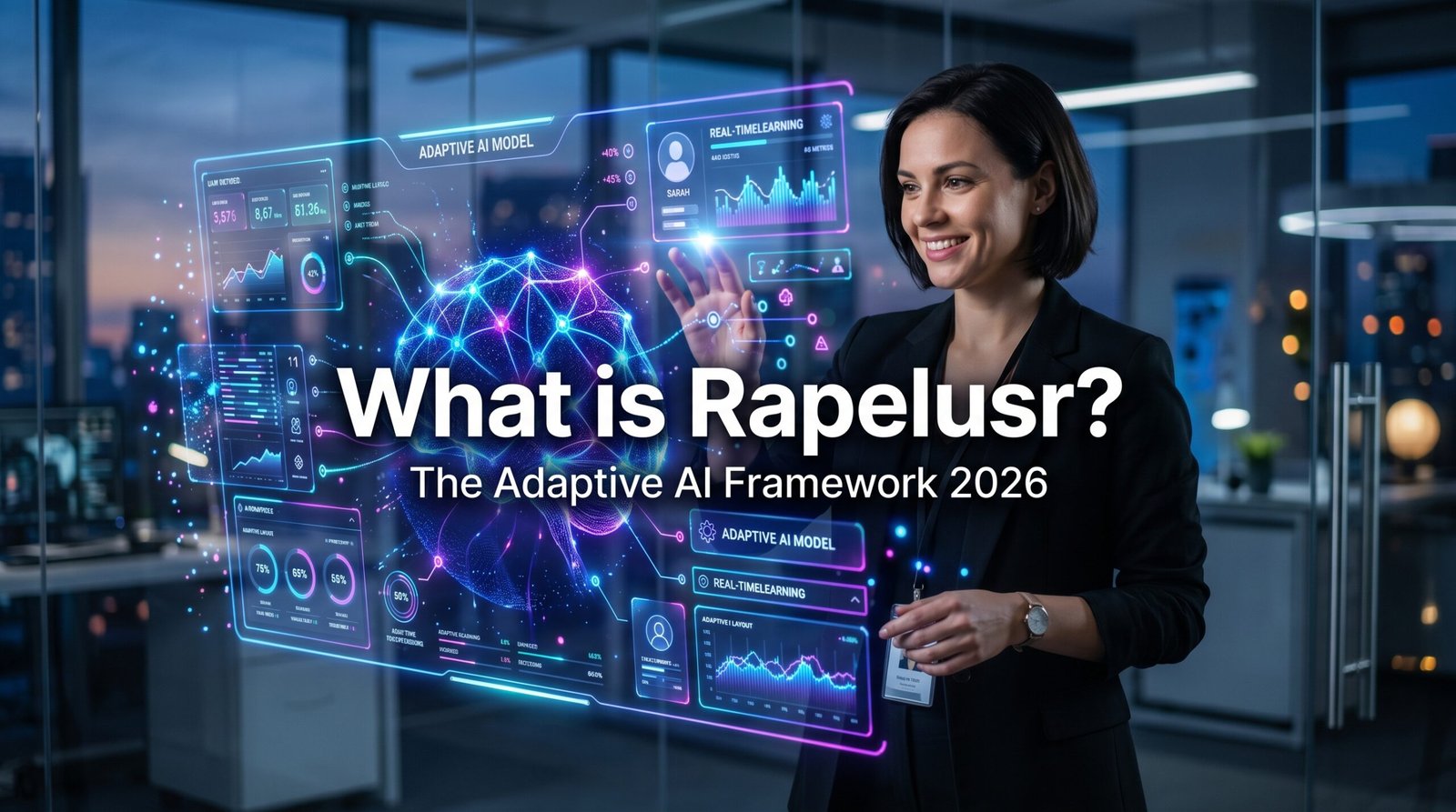 create a modern, futuristic featured 202605071225