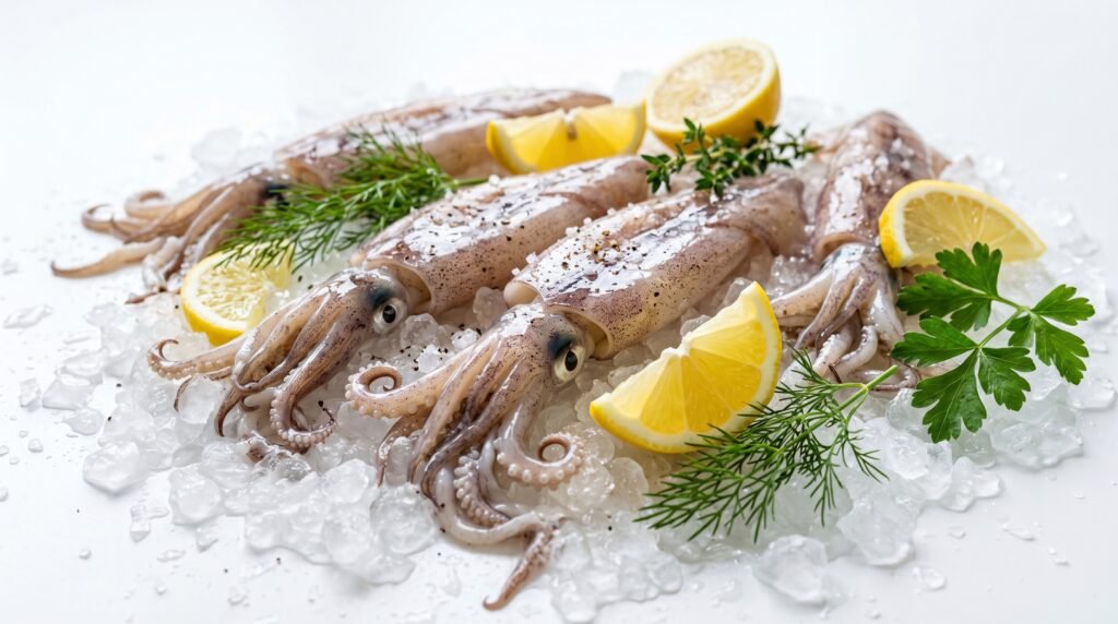 Calamariere Explained: Meaning, Recipes, Health Benefits & Cooking Guide 2026 Landscape Image Of Fresh Raw 202605102108 1024x572