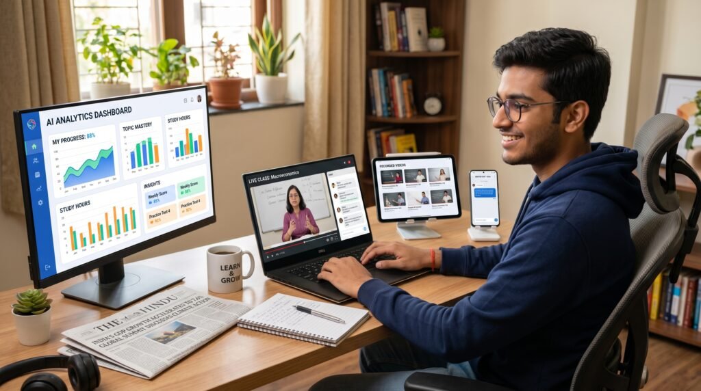 OTI IAS 2026: Complete Guide, Courses, Fees, Reviews & Honest Analysis modern landscape image showing online 202605091813