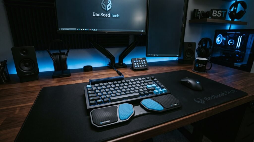 BadSeed Tech Carpio: The Limited Edition Ergonomic Wrist Rest That Transforms Desk Comfort a professional and sleek tech 202606232004