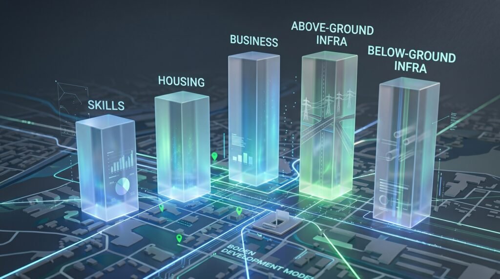 clean 3d infographic of five 202606212354