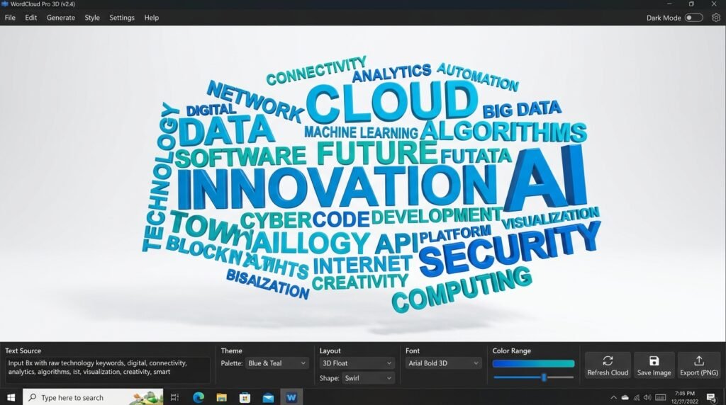 digital word cloud generator tool 202606272015