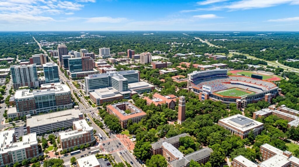 gainesville florida skyline visible 202606262258