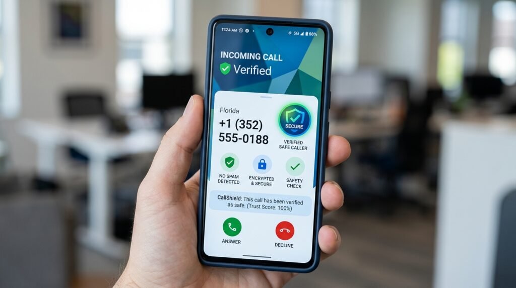 smartphone screen showing incomi… 202606262258